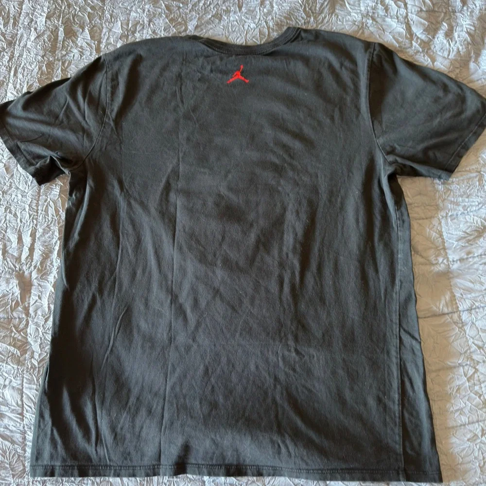 Jordan Dunk From Above Graphic T-Shirt Mens Large Black Jumpman Short Sleeve
